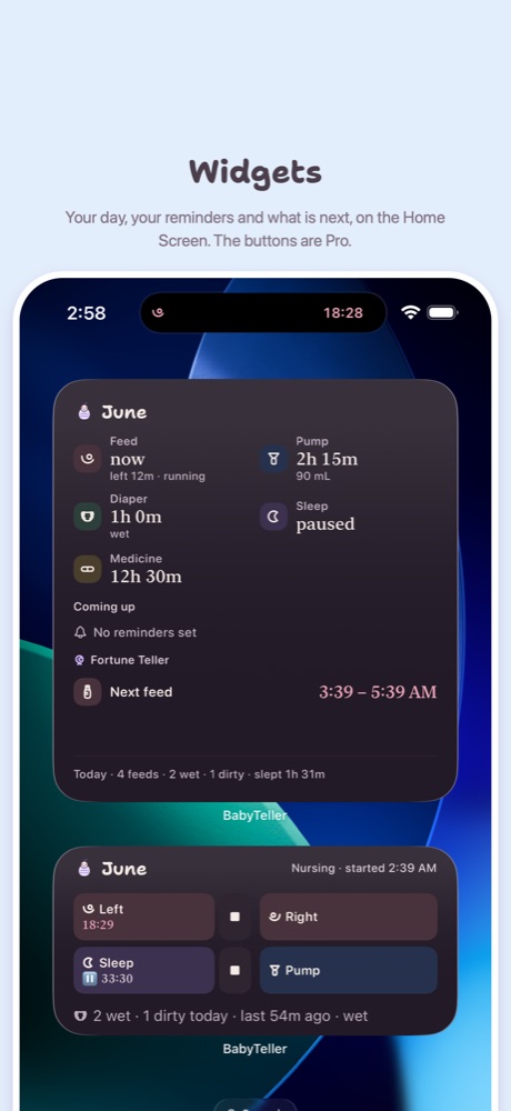 Widgets